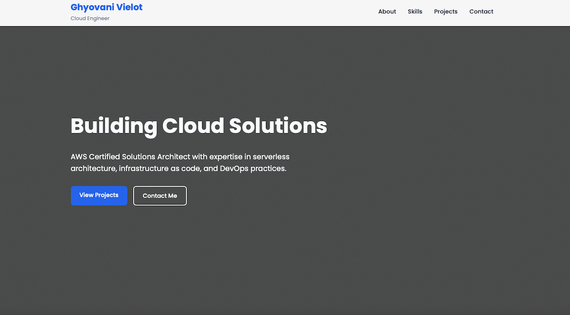 Cloud Resume Challenge